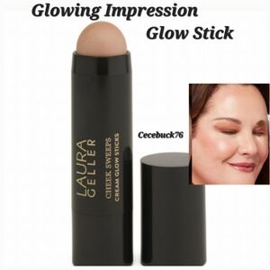🌺Laura Geller Glowing Impression Cheek Sweeps Cream Glow Stick